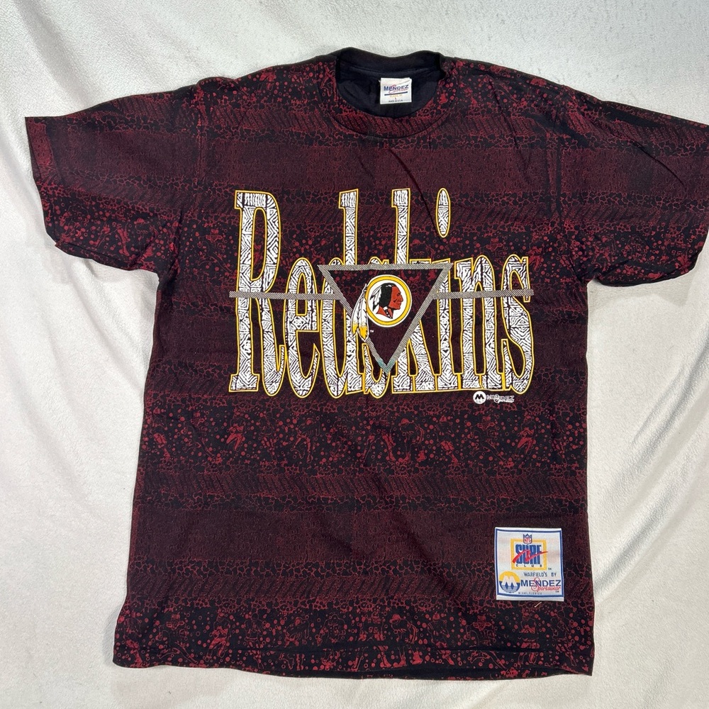 Vintage 90s Single Stitch Washington Football Made in USA T-shirt Size L